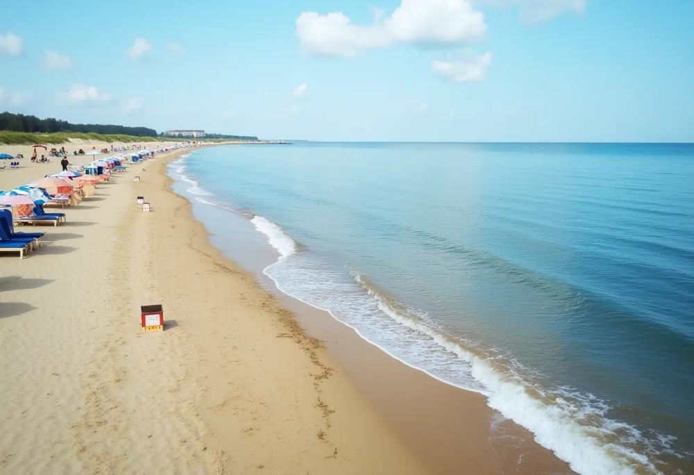 deserted beach