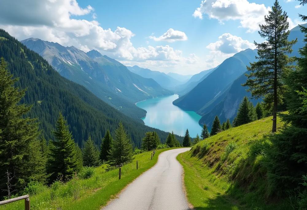mountain pathway